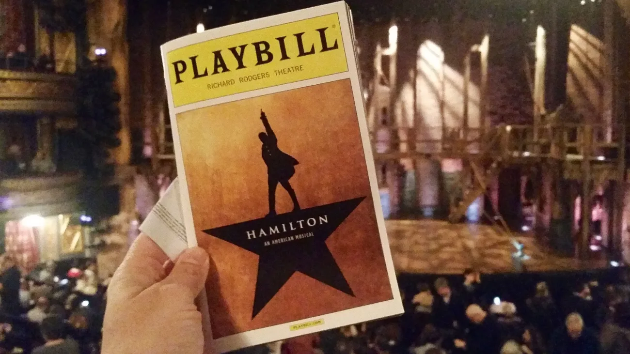 hamilton playbill